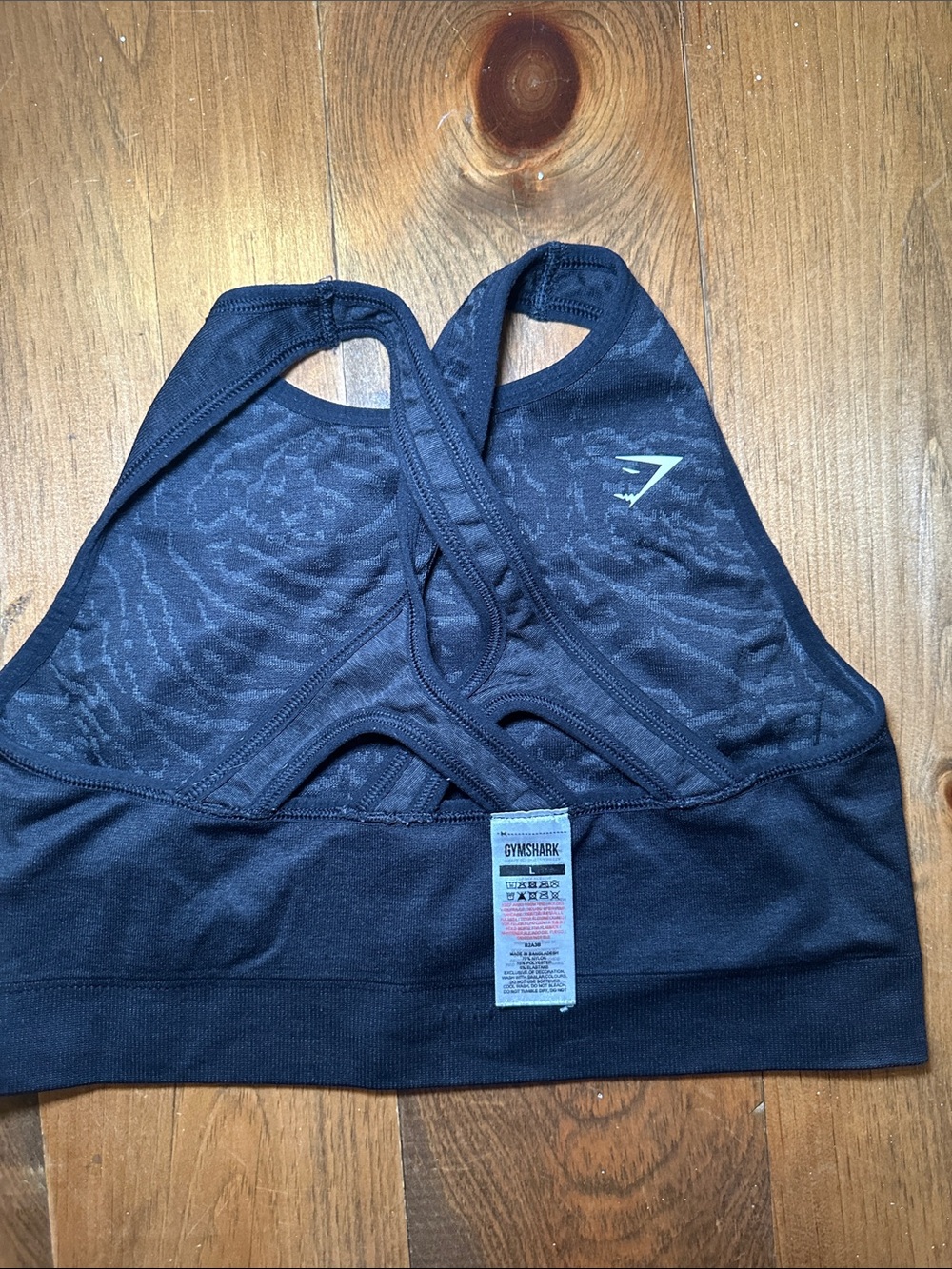 Gymshark Adapt Animal Seamless Sports Bra Large - Picture 6 of 13